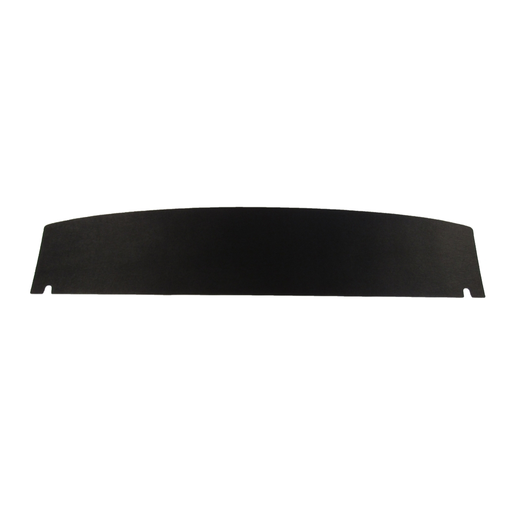 1970-1974 Dodge Challenger Hardtop Package Tray in Black Fiberboard - Enhance Rear End Look, Easy Install