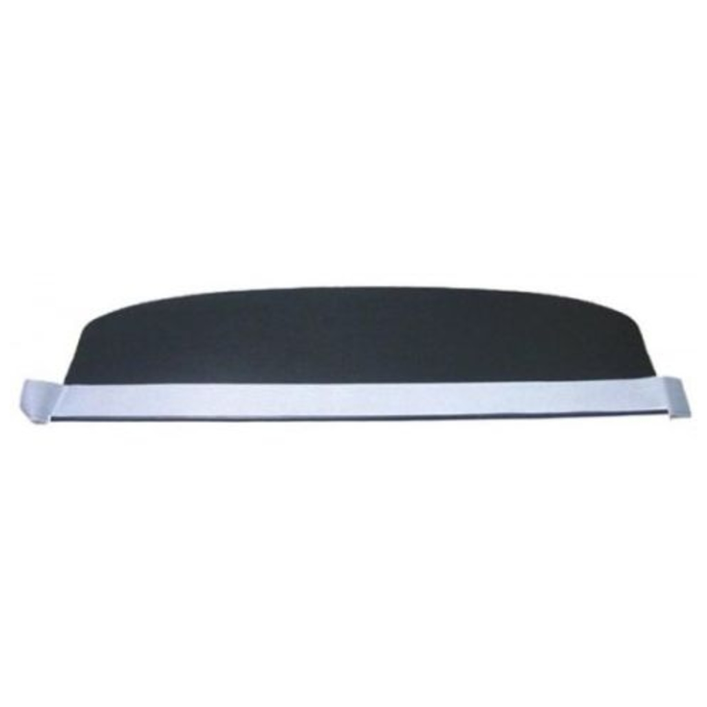 1966-1967 Chevrolet Nova Hardtop Rear Package Tray in Black Cardboard/Fiberboard - Enhance Your Car's Look from Behind 1966-1967 Chevrolet Nova Hardtop Rear Package Tray in Black Cardboard/Fiberboard - Enhance Your Car's Look from Behind
