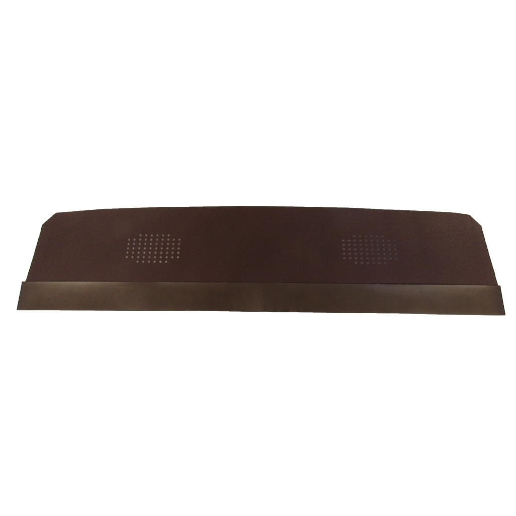 Package Tray for 1970-1972 Oldsmobile Cutlass Supreme Sedan Hardtop Rear Shelf in Mesh Black Cardboard Fiberboard Material