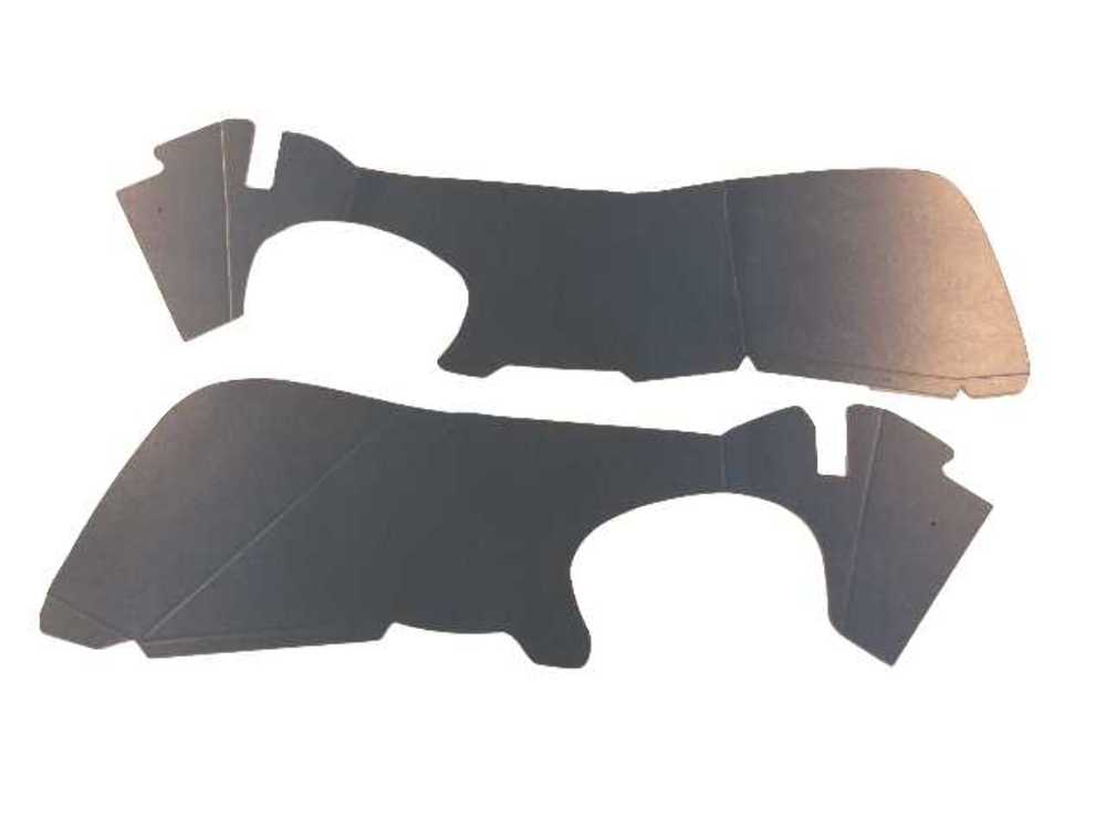 Trunk Side Panel Board for 56 Buick Roadmaster 2DR Hardtop Panelboard 2pc