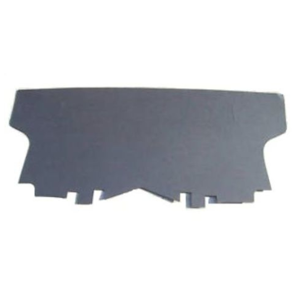 Trunk Floor Mat Cover for 1968-1969 Mercury Montego Hardtop, Small Ford Plaid Vinyl, US-Made OEM Replica.