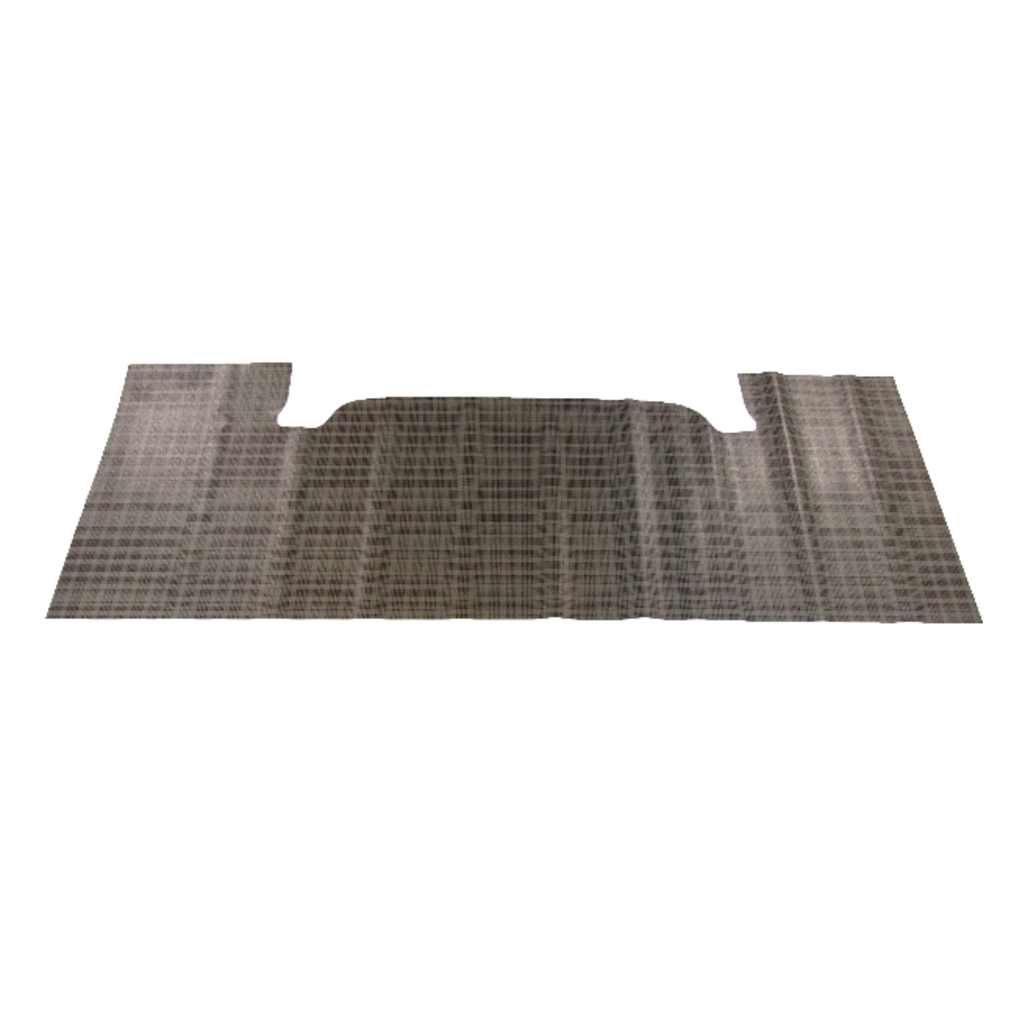 Trunk Floor Mat Cover for 1969-70 Mercury Marauder and Marquis, Small Ford Plaid Vinyl, US-made OEM-quality kit.