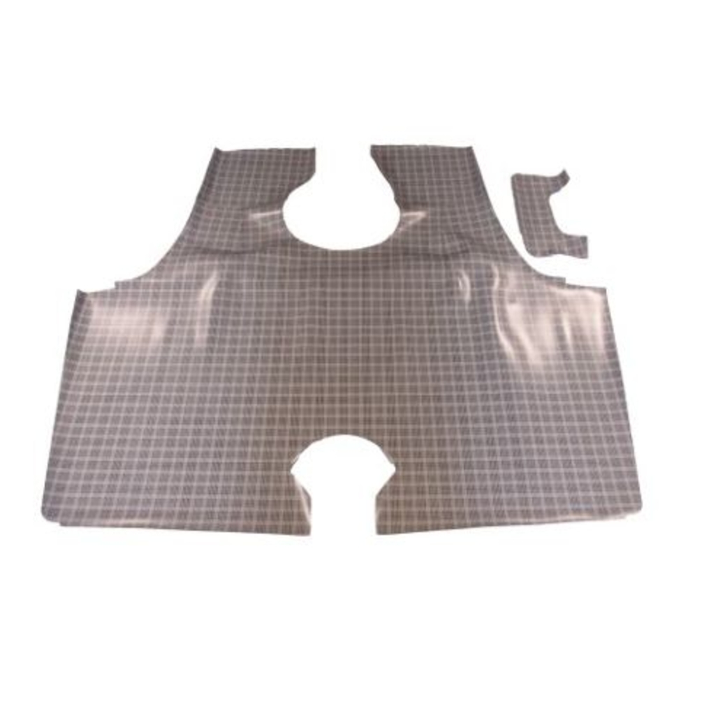 Trunk Floor Mat Cover for 63 Ford Galaxie 2-Door Hardtop Rubber Small Ford Plaid