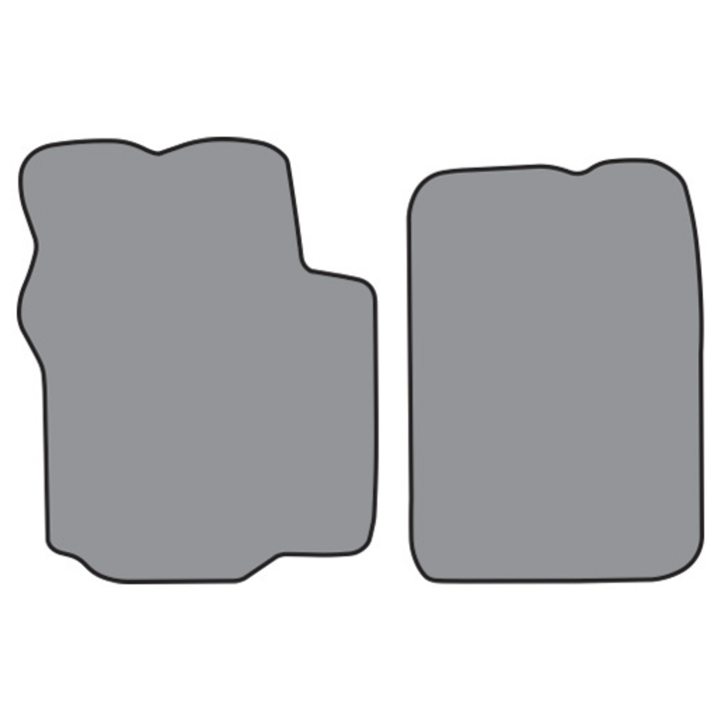 Floor Mats for 1984-1995 Dodge Caravan Frt Row (DO588F) Cutpile 2Pc