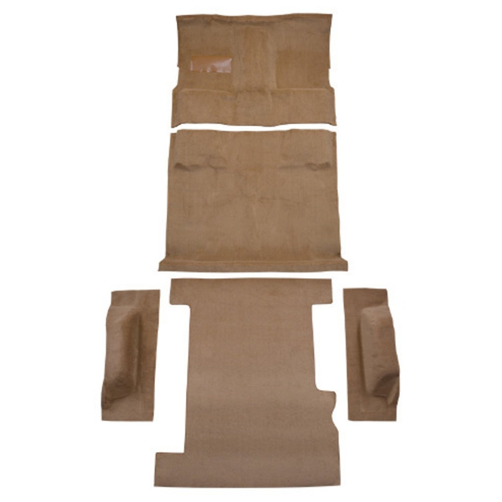 Carpet for Chevrolet K10 Suburban 4WD - Molded style, US-made automotive-grade carpet kit with padding & heel pads.