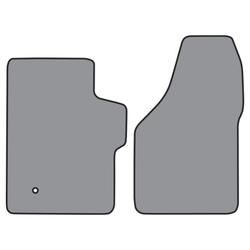 Floor Mats for 2008-2016 Ford F-250 Super Duty Reg Cab (FM363F) Cutpile 2Pc