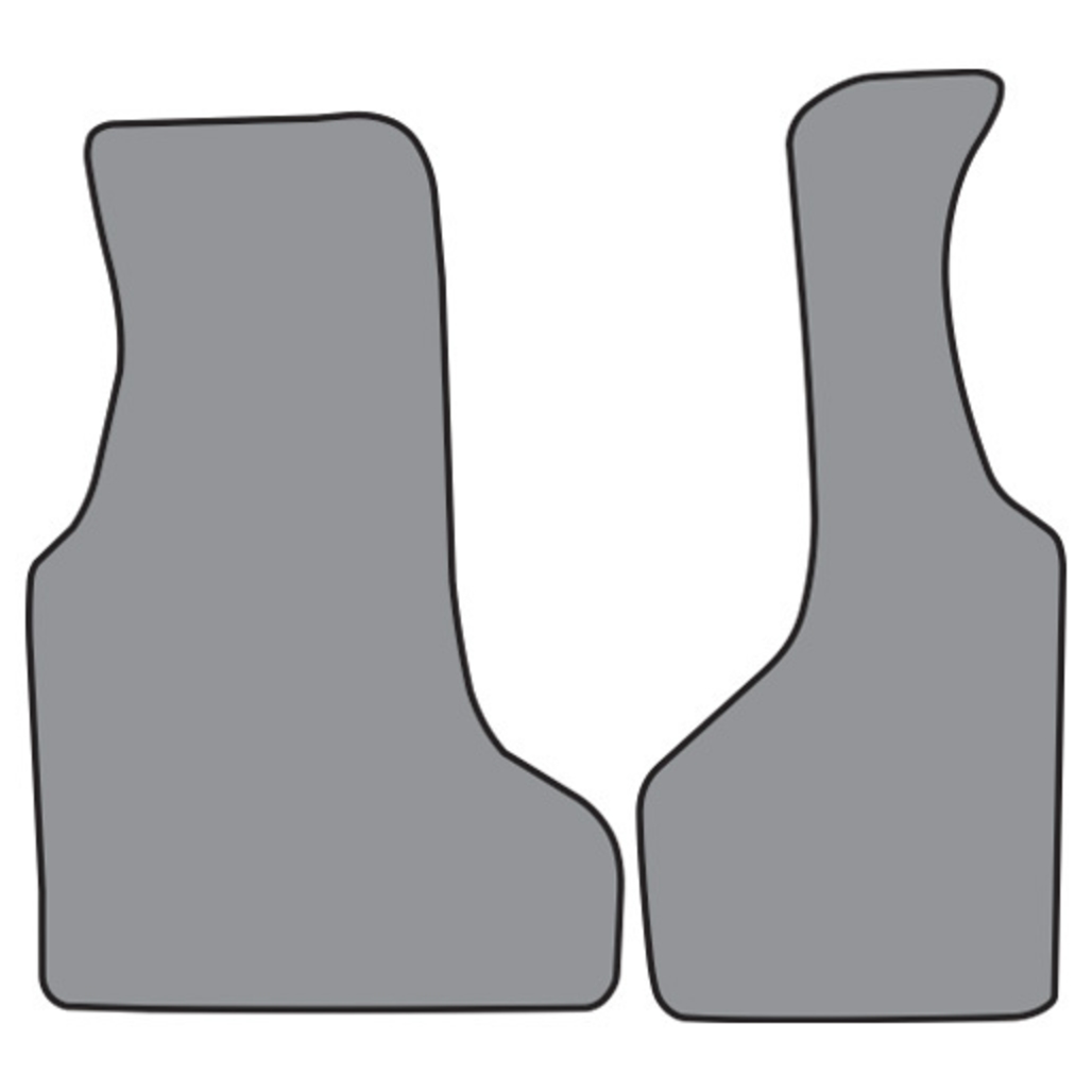 Floor Mats for 2003-2014 Ford E-450 Super Duty Van Frt Row Cutpile 2Pc