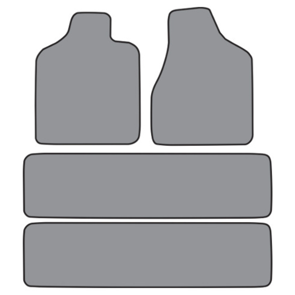 Floor Mats for 1996-2000 Dodge Grand Caravan 2pc Frts & 2pc Rr Runners 4pc (FM86 FM86R)