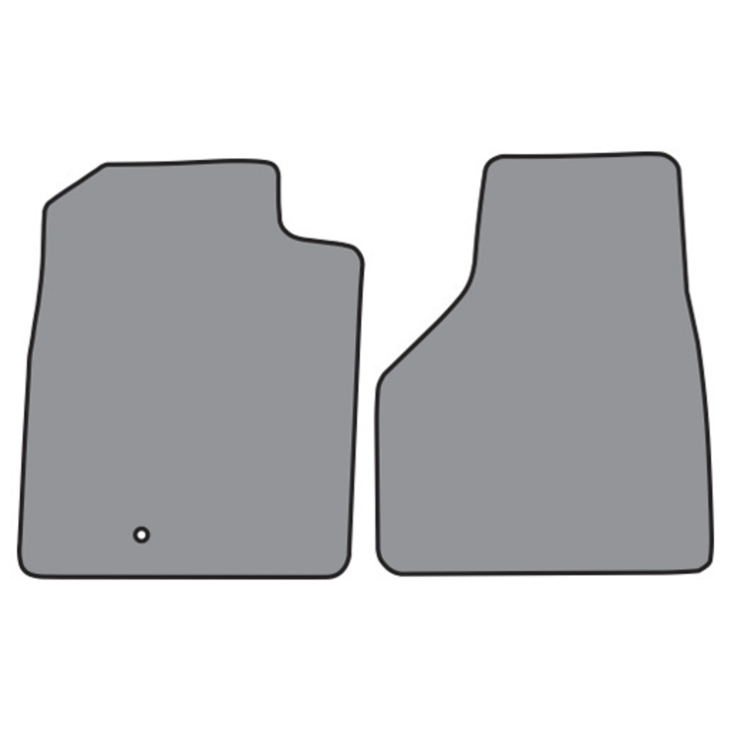 Floor Mats for 2002-2009 Dodge Ram 2500 Reg Cab (FM297F) Cutpile 2Pc