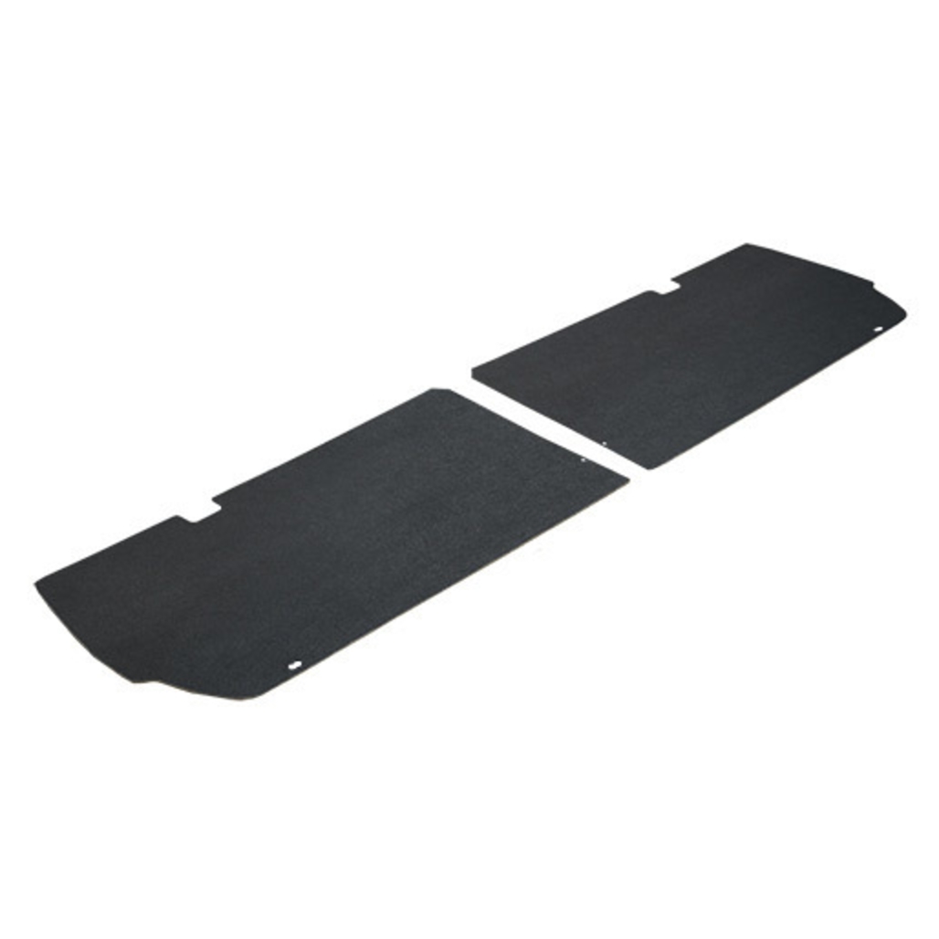 Trunk Mat for 1969-1970 Ford Mustang Fastback Shelby Tail Light Covers Board 2Pc