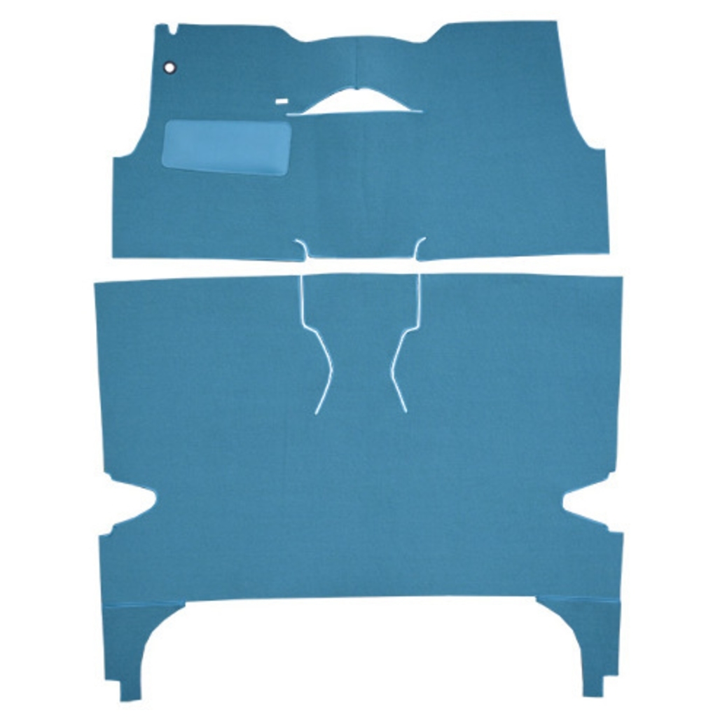 Carpet for Vintage Chevrolet Bel Air 4DR Hardtop - High-Quality, Automotive-Grade Flooring Kit with Padding & Heel Pads.
