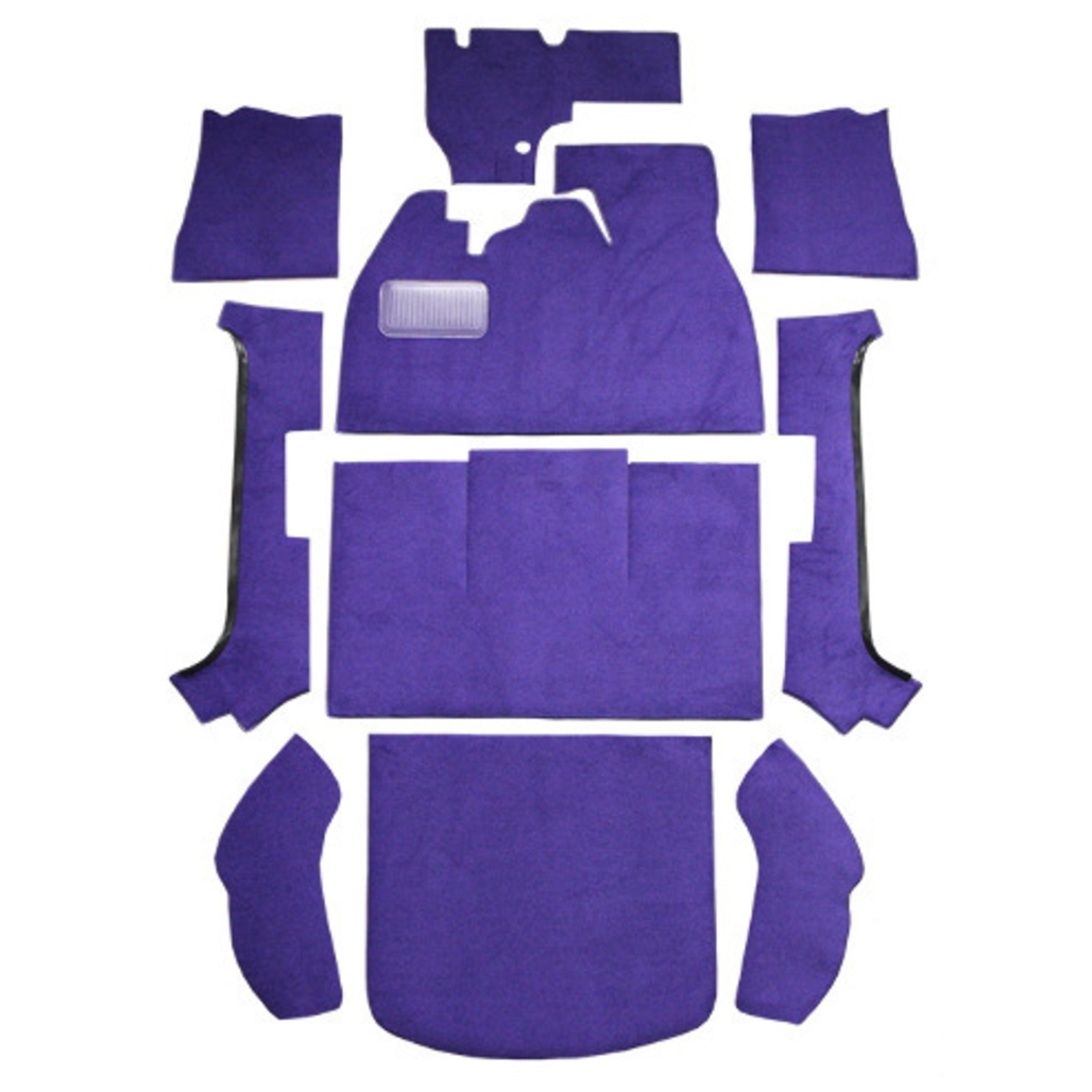 Carpet for Vintage Volkswagen Beetle Convertible, Complete Kit w/ Precision Cut & Sewn Design - Enhance Your Interior Today!