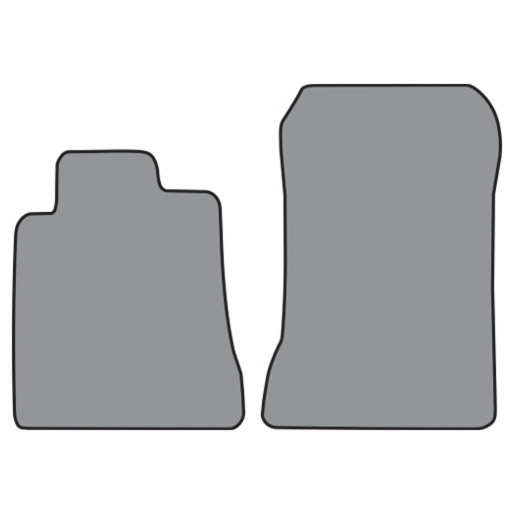Floor Mats for 2003-2006 Mercedes-Benz SL500 Molded Cutpile Front Row 2Pc