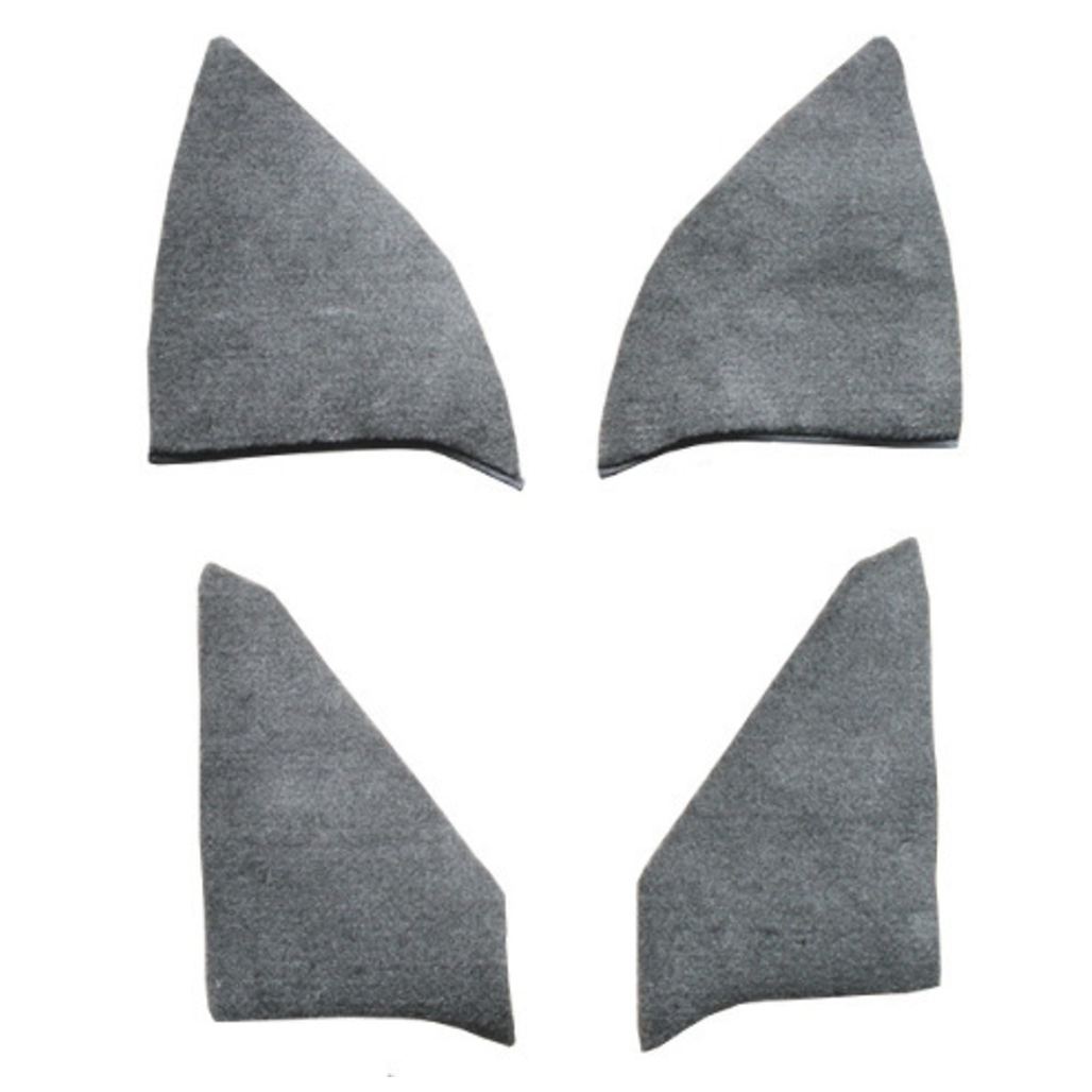 Carpet for 1981-1986 GMC C1500 Suburban Kick Panel Inserts without Cardboard - die-cut carpet kick panel insert set.