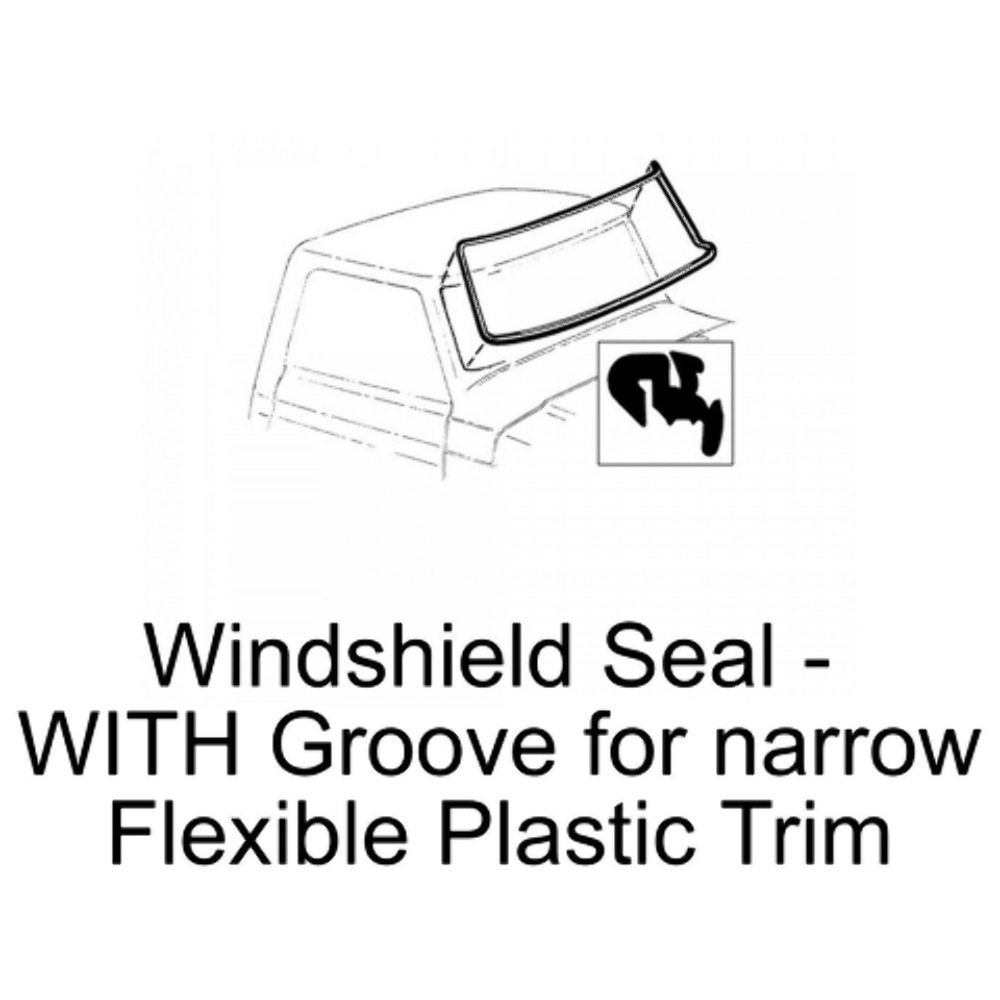 Windshield Gasket Weatherstrip Seal for Ford Bronco 78-79 Windshield Gasket Weatherstrip Seal for Ford Bronco 78-79