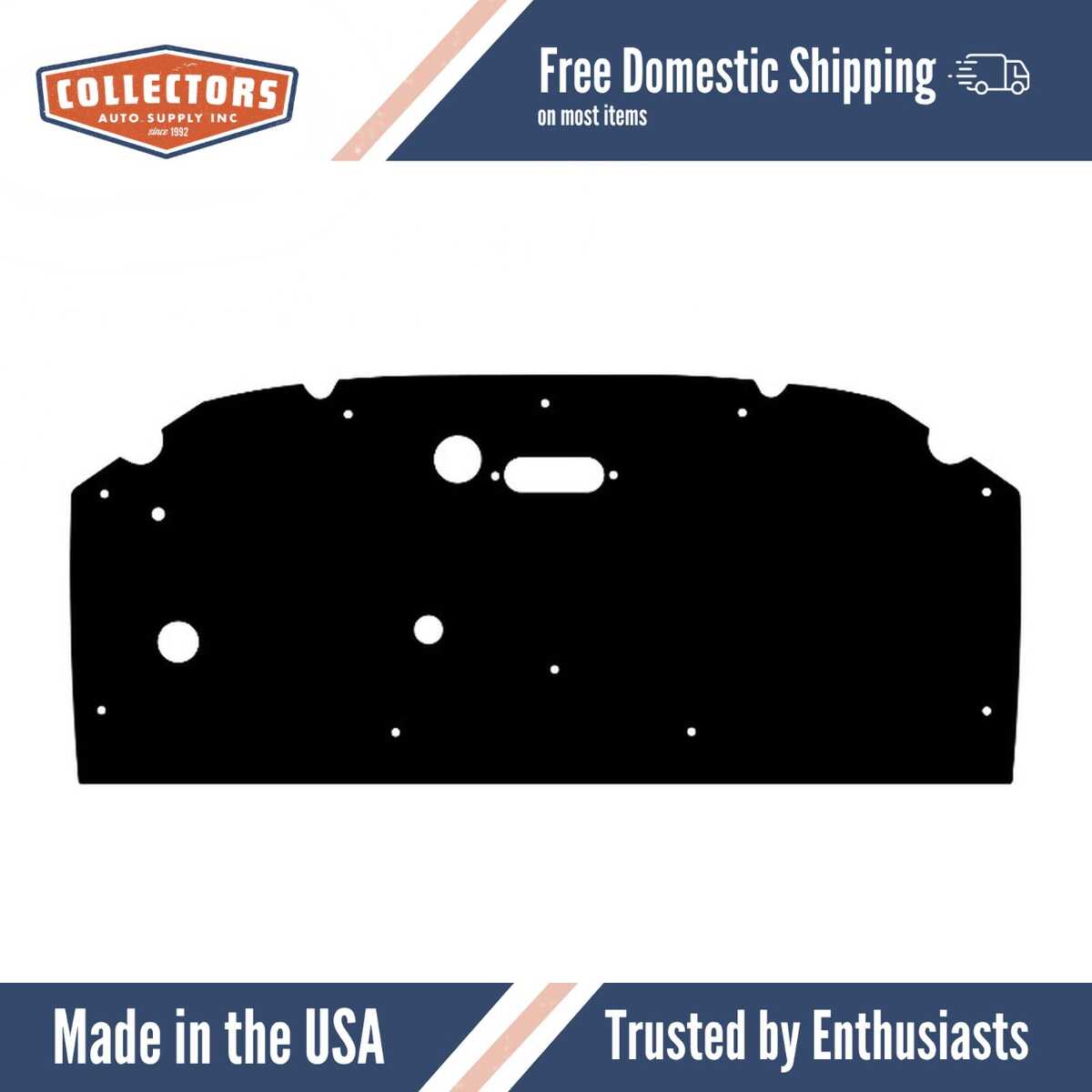 1935-1936 Cadillac Series 60 Flat Firewall Insulator