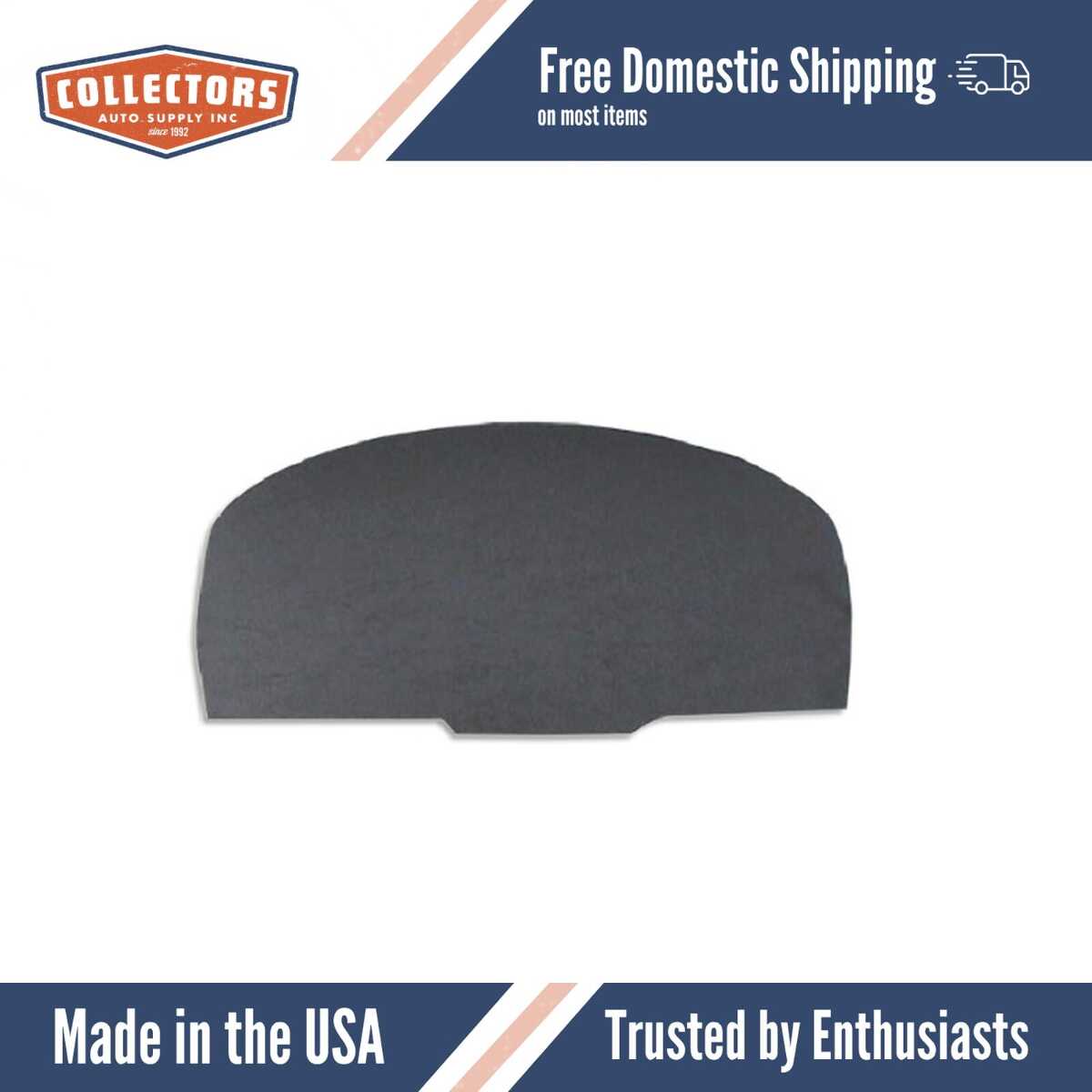 1929-1930 Dover Truck Flat Firewall Insulator