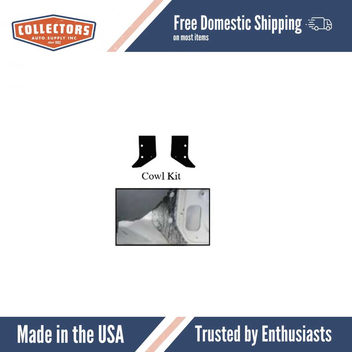 1999-2005 International 4-700 Truck Kick Panel/Firewall Insulation Kit