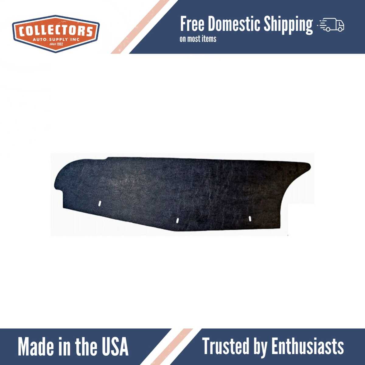 1964-1965 CometTrunk Pocket Cover Left Side (ABS Plastic)