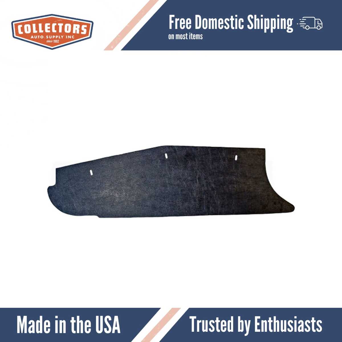 1964-1965 CometTrunk Pocket Cover Right Side (ABS Plastic)