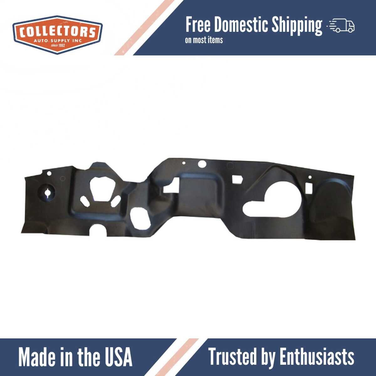 1971-1973 Cougar Firewall Insulator (Ultra High Def. Rubber)