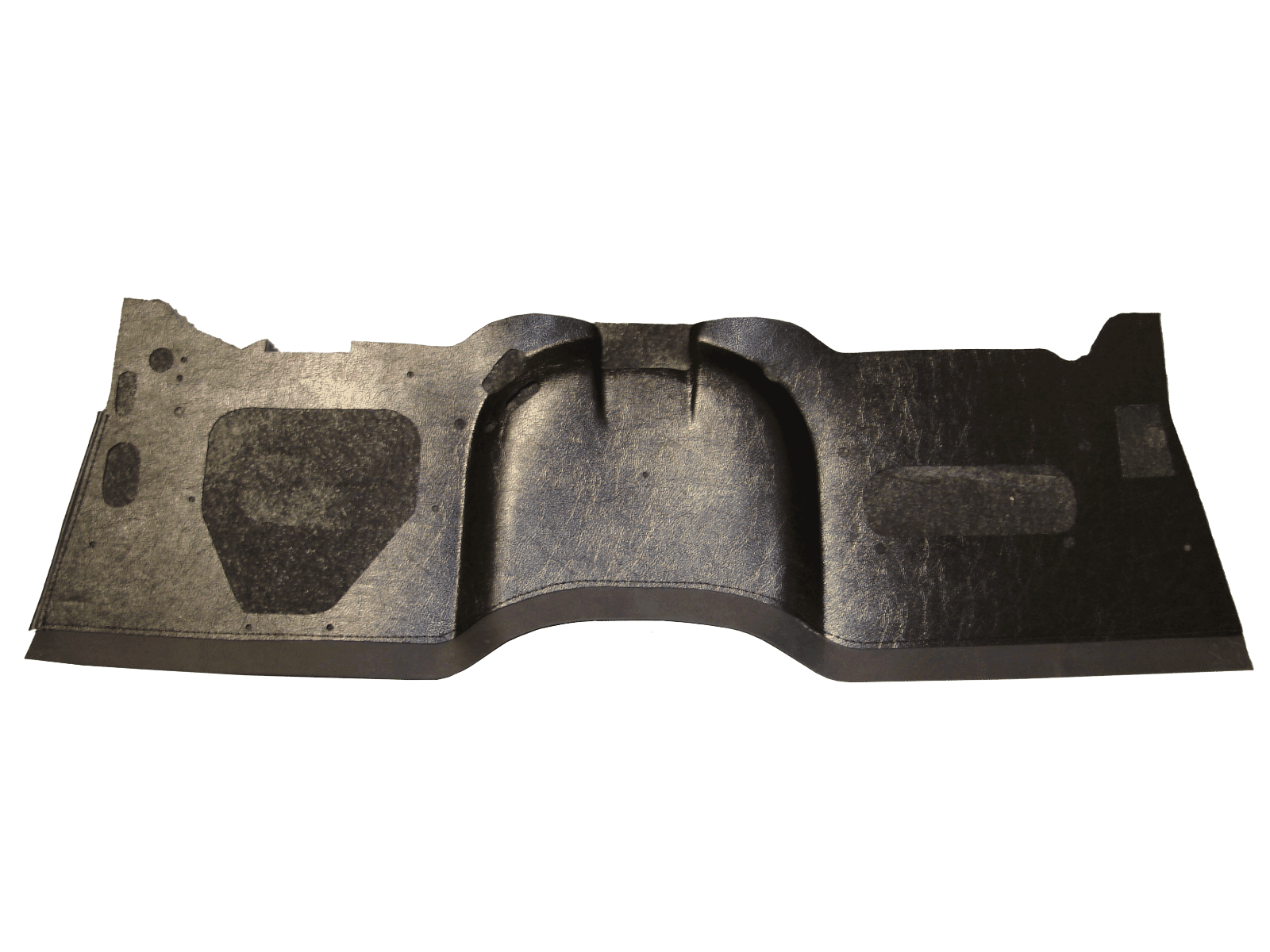 1954-1955 Buick Special-Century-Skylark Firewall Insulator (OEM Color Black) w/ Sewing..- Fiberglass