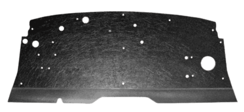 1940-1941 Cadillac Series 60 Special Firewall Insulator..- Flat..- w/ skirt