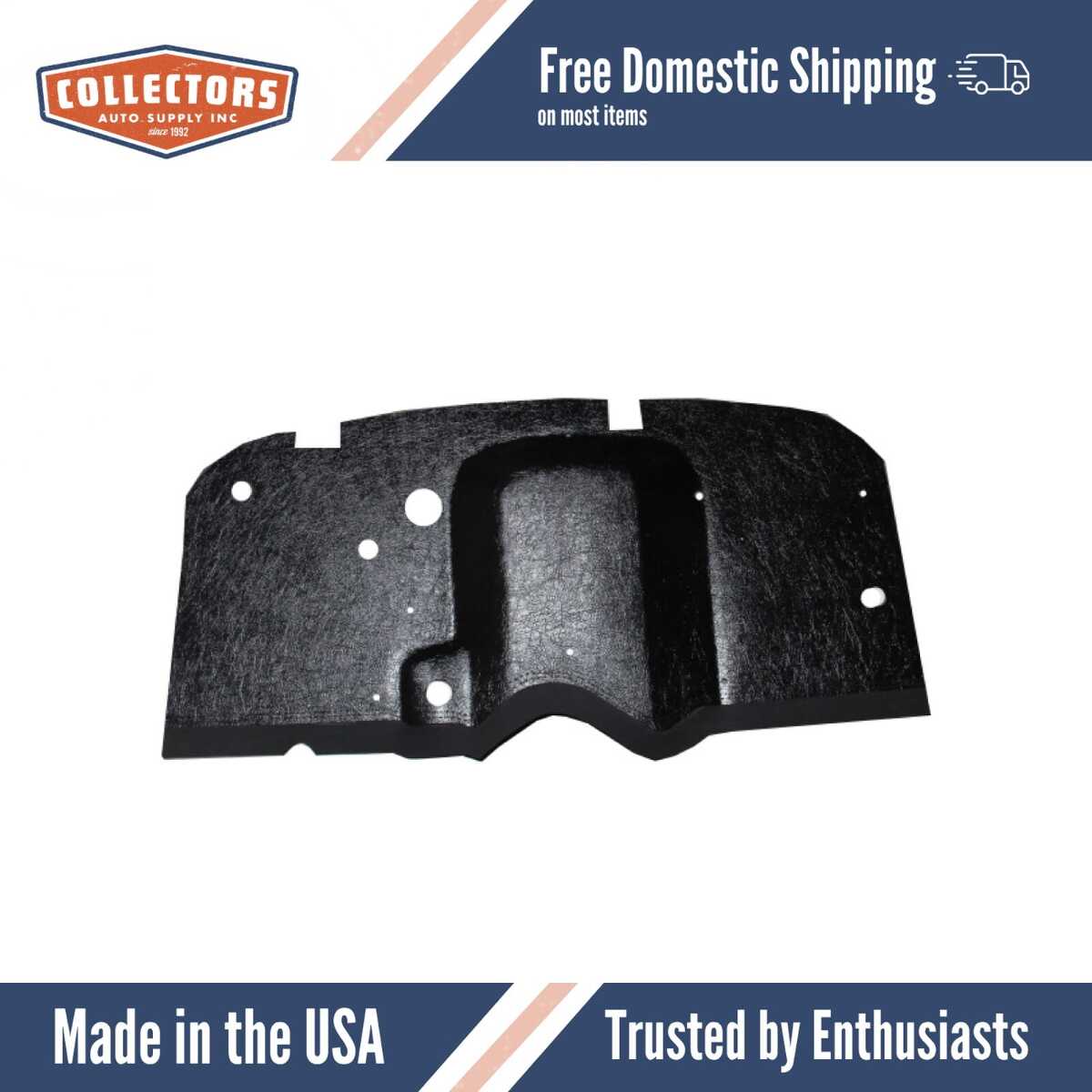 1940 Oldsmobile Series 90 Firewall Insulator..- Molded