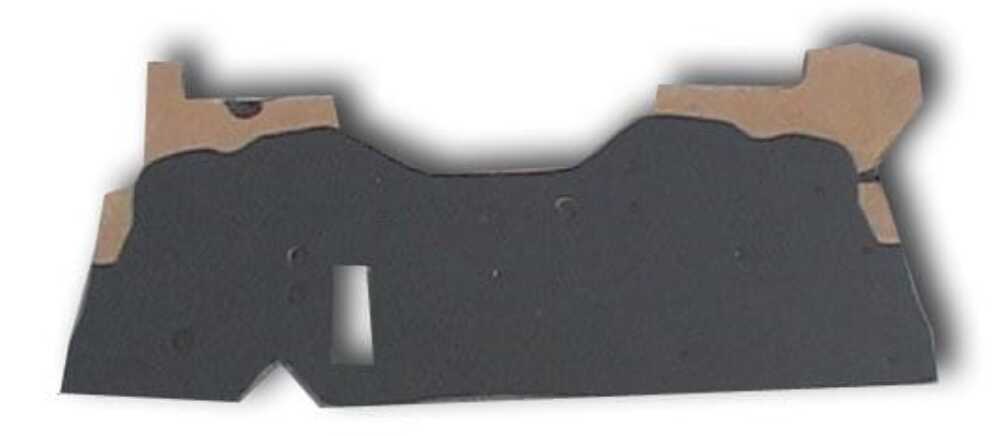 1953-1954 Dodge Car Firewall Insulator (ABS Plastic)..- Fiberglass Insulation