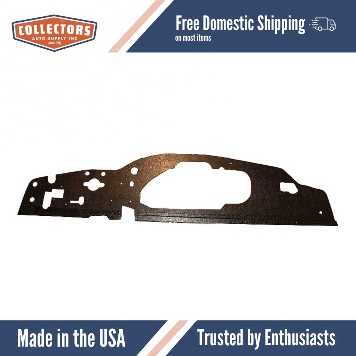 1965-1966 Mercury Car Firewall Insulator Panel