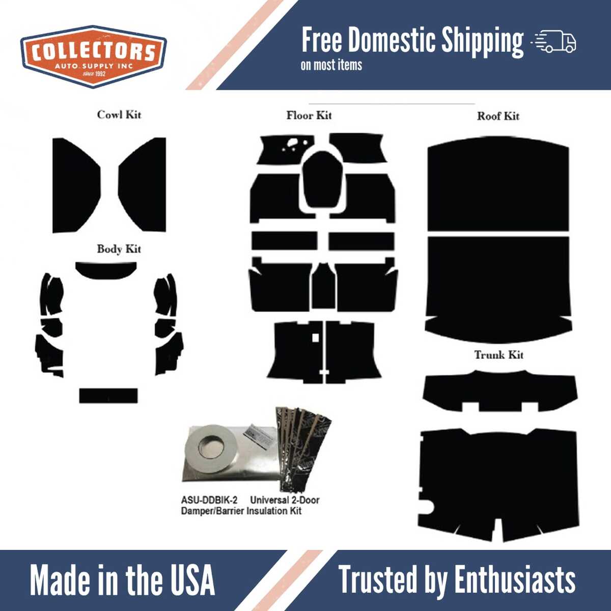 1958-60 Rambler American Firewall Insulator