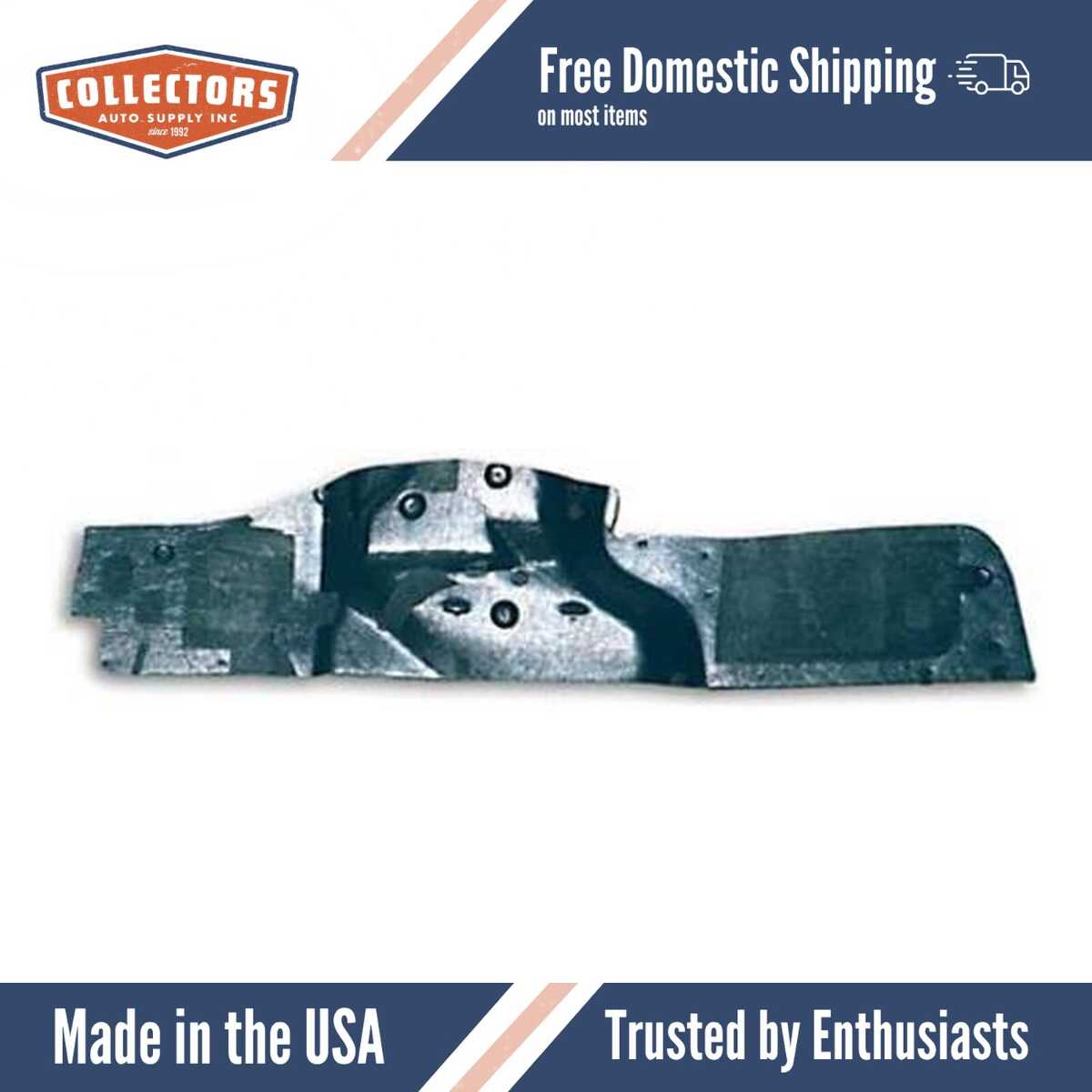 1959 Cadillac Firewall Insulator..4 Piece..- Fiberglass Insulation