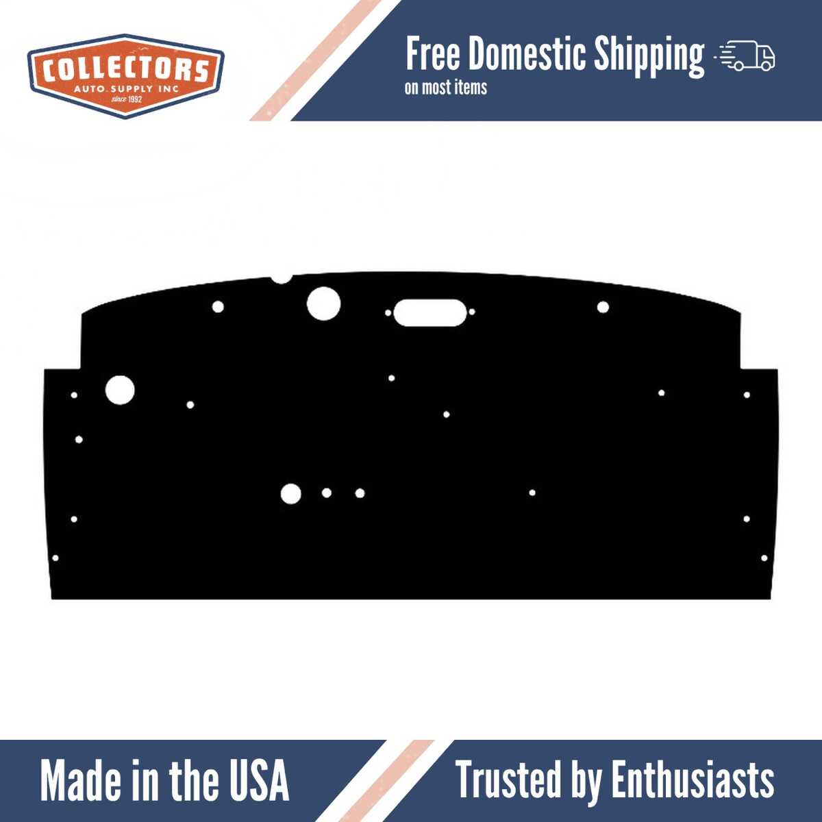 1937 Cadillac Series 60 Flat Firewall Insulator