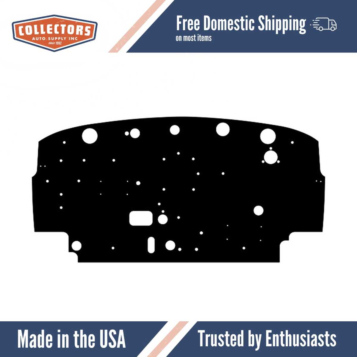 1932 Cadillac V-12 Flat Firewall Insulator