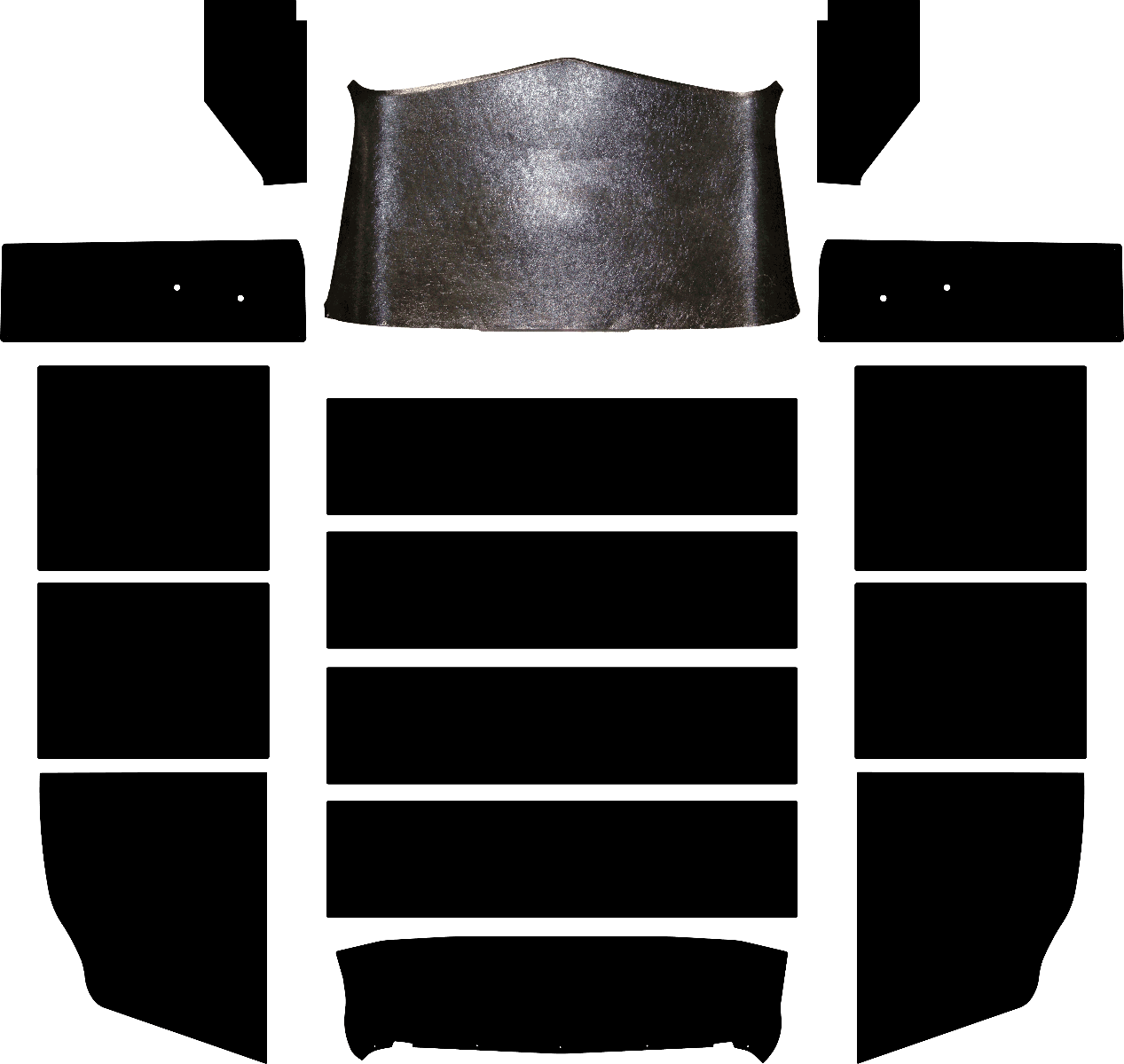 1947-53 Chevy Panel Delivery Interior kit (ABS Plastic)