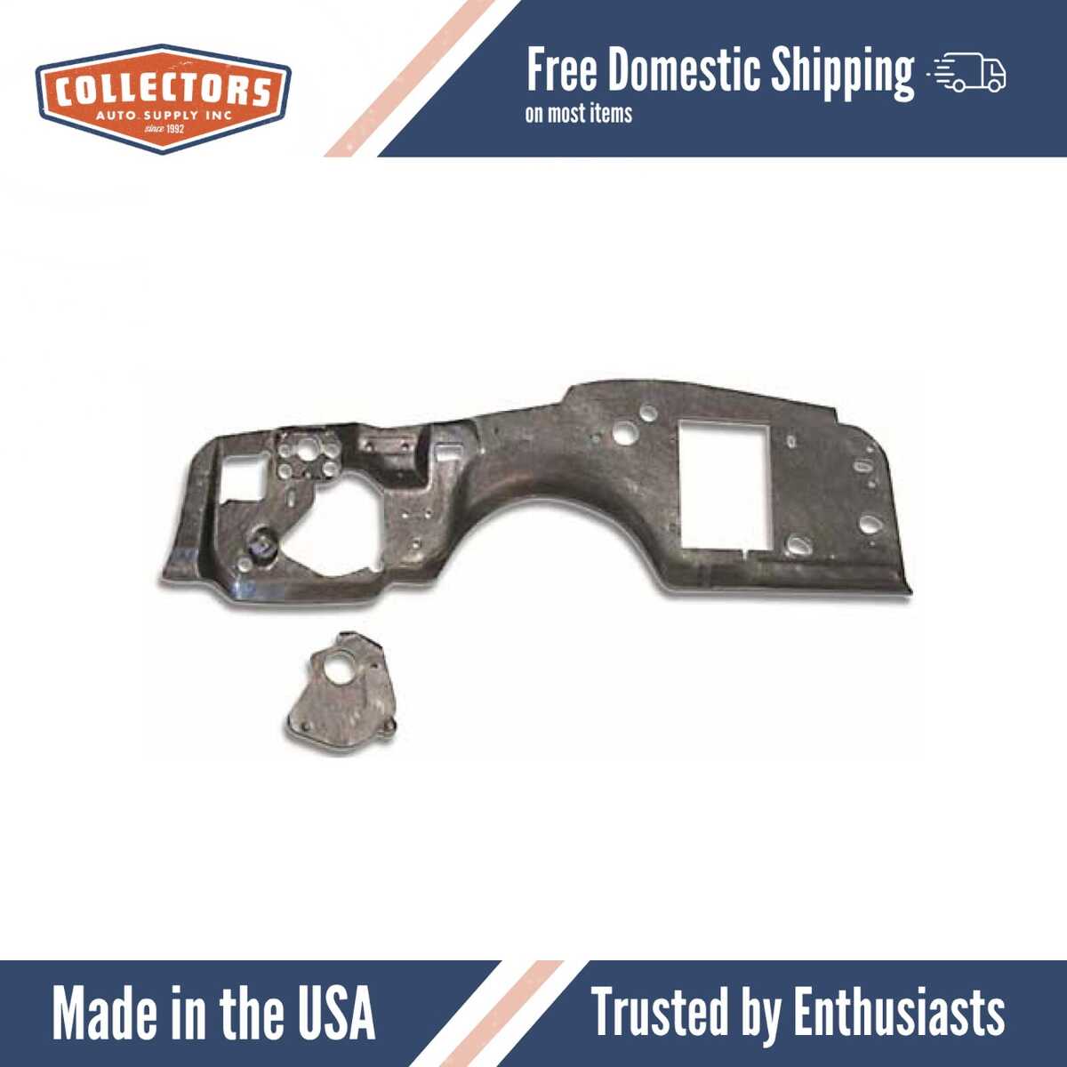 1970-1981 Camaro/Firebird AC Firewall Insulator (Ultra High Def Rubber) - 2 Piece