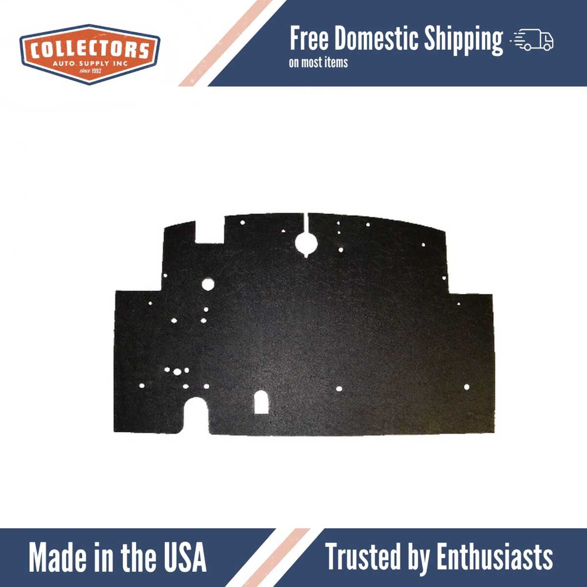 1932-33 Packard Model 1001 (Light 8) Firewall Insulator