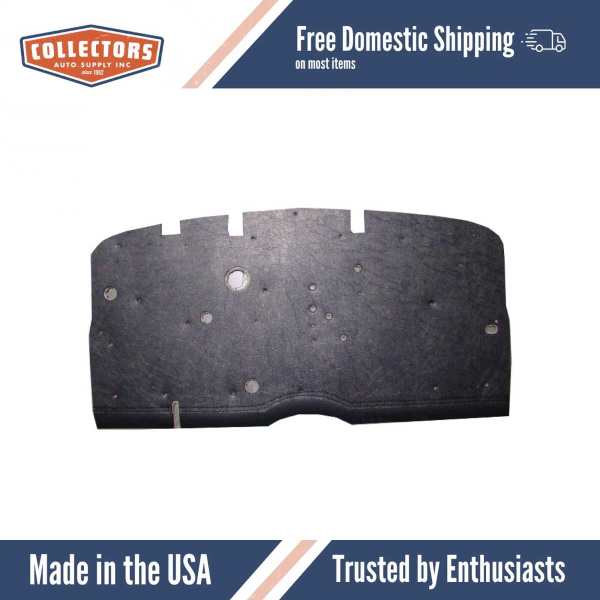 1940 Oldsmobile Series 70 Firewall Insulator..- Flat