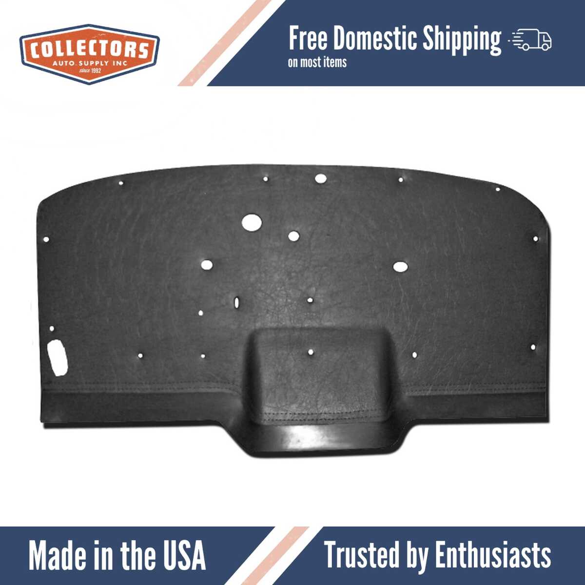 1935-1936 Pontiac 8 cylinder Firewall Insulator