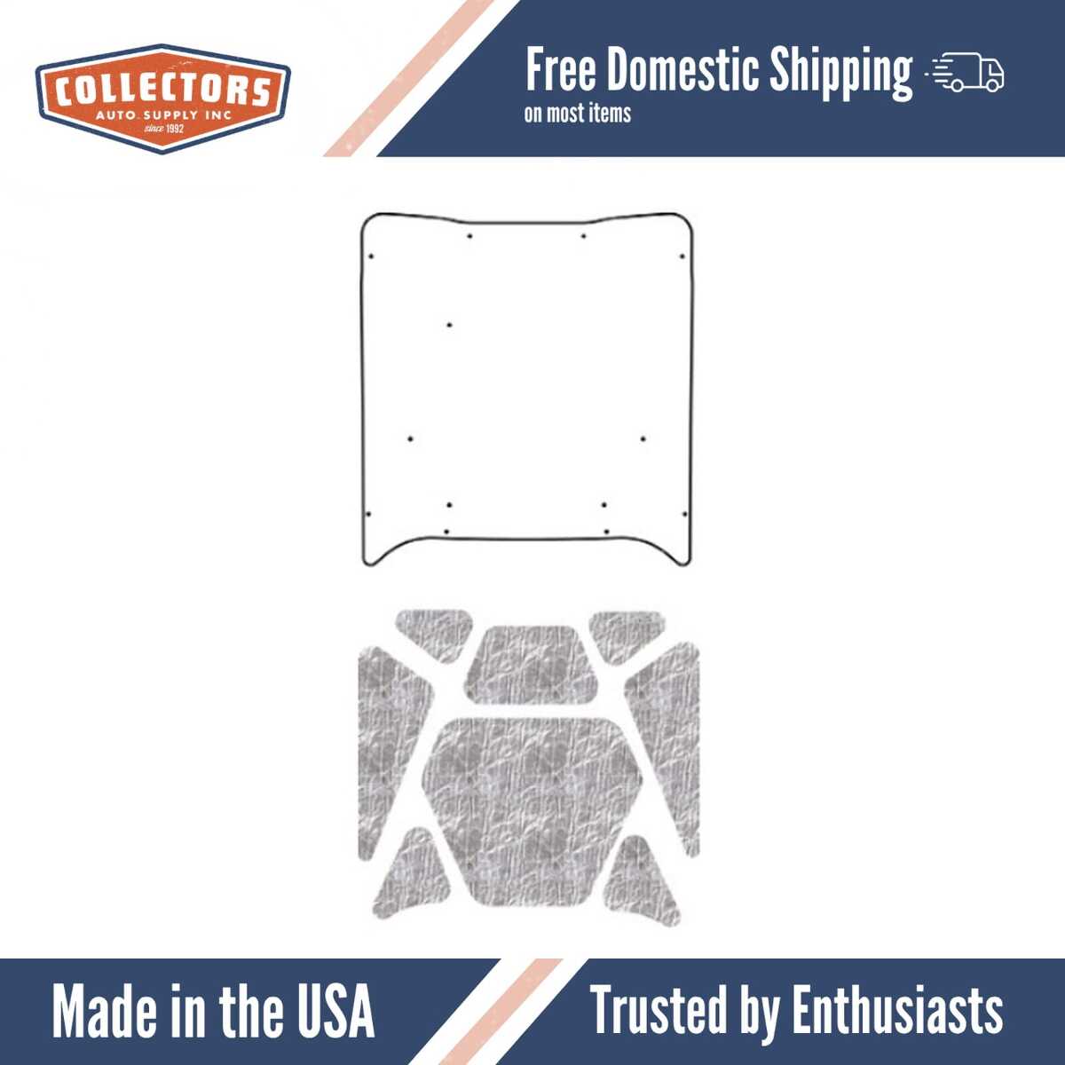 1977-79 Cougar Under Hood Cover Smooth