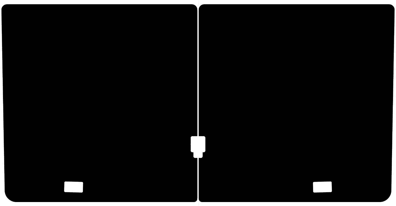 1932 Wescott HiBoy Door Panels (ABS Plastic)