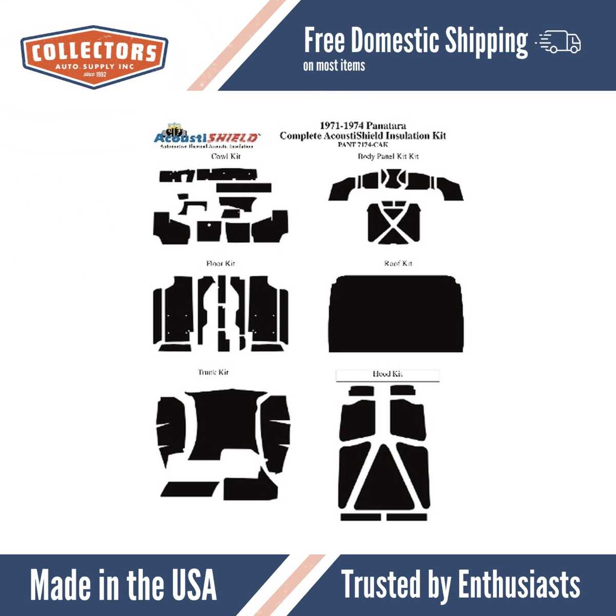 1971-1974 Pantera Complete Kit