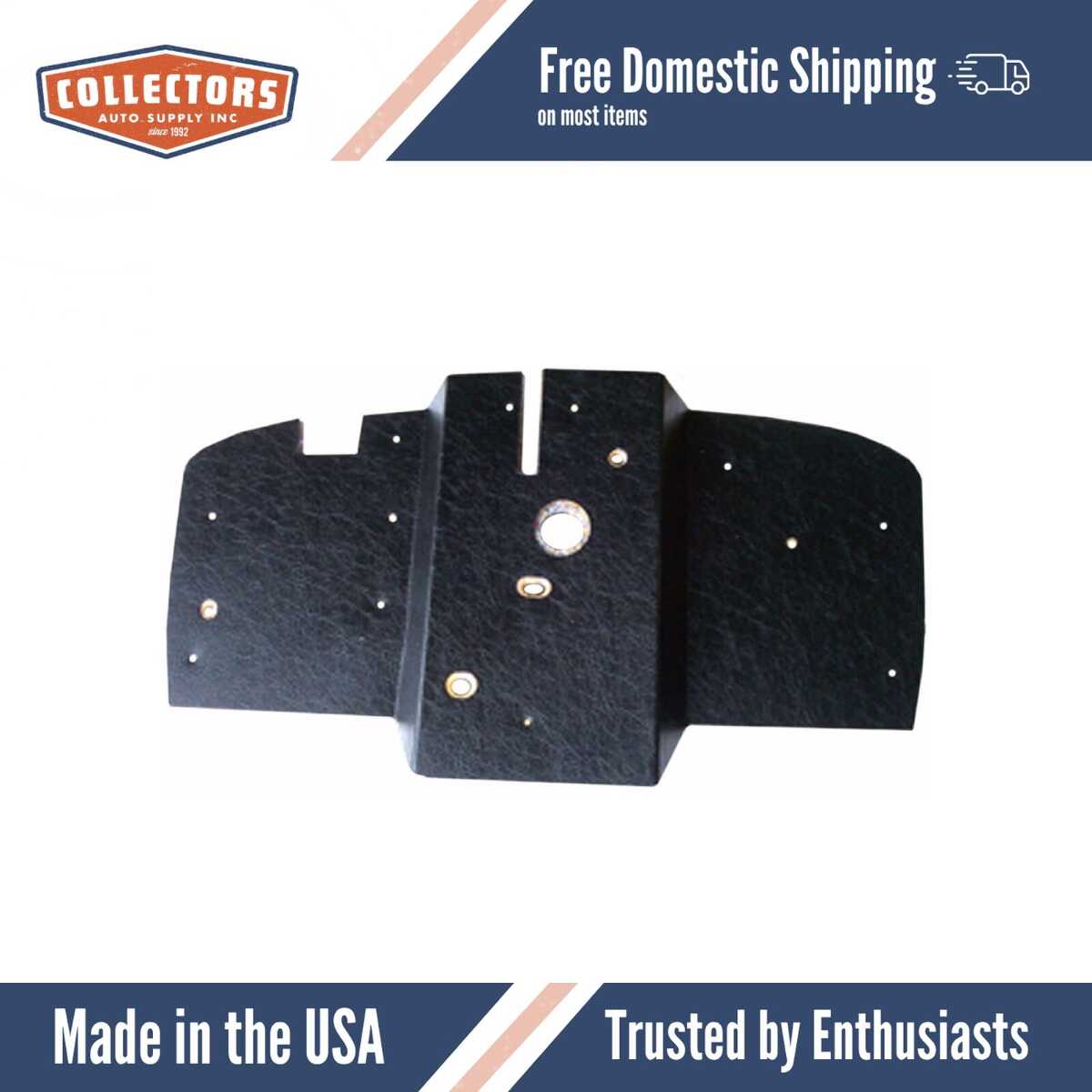 1937-1938 Dodge Truck Firewall Insulator with Setback..- Heat Bend