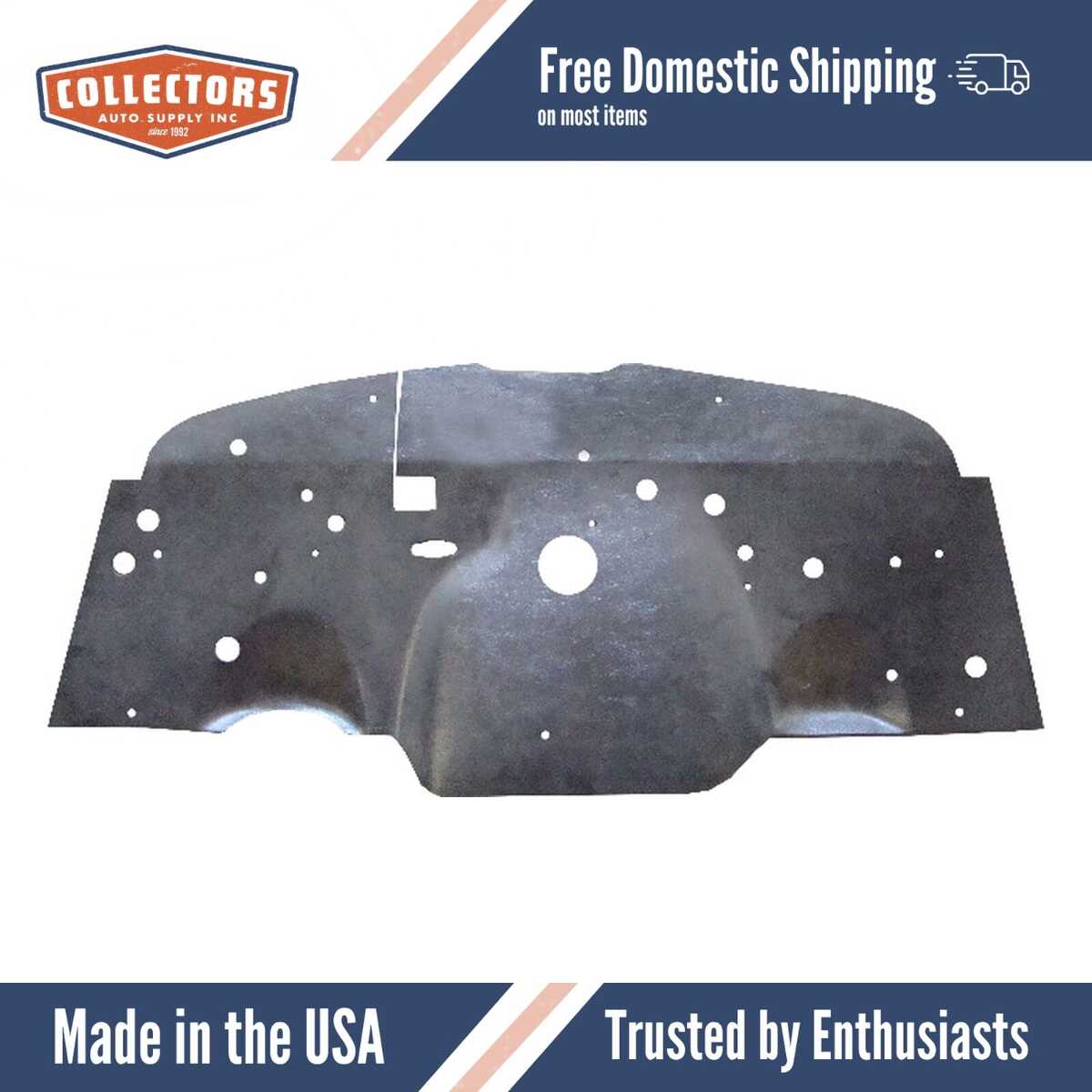 1939 Chrysler Imperial C-23 Firewall Insulator