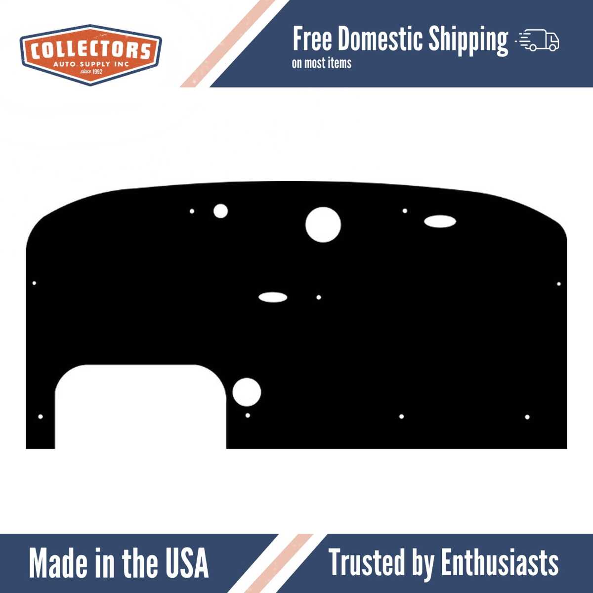 1937 Dodge D-2 Firewall Insulator