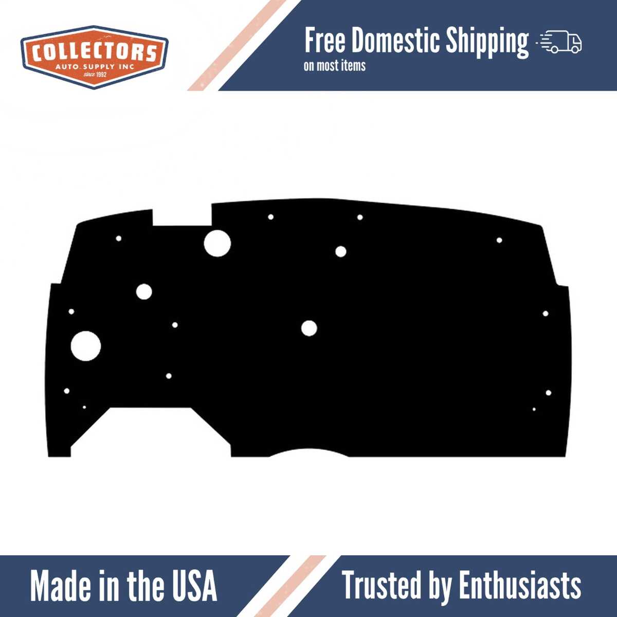 1940 Cadillac Series 50 Firewall Insulator