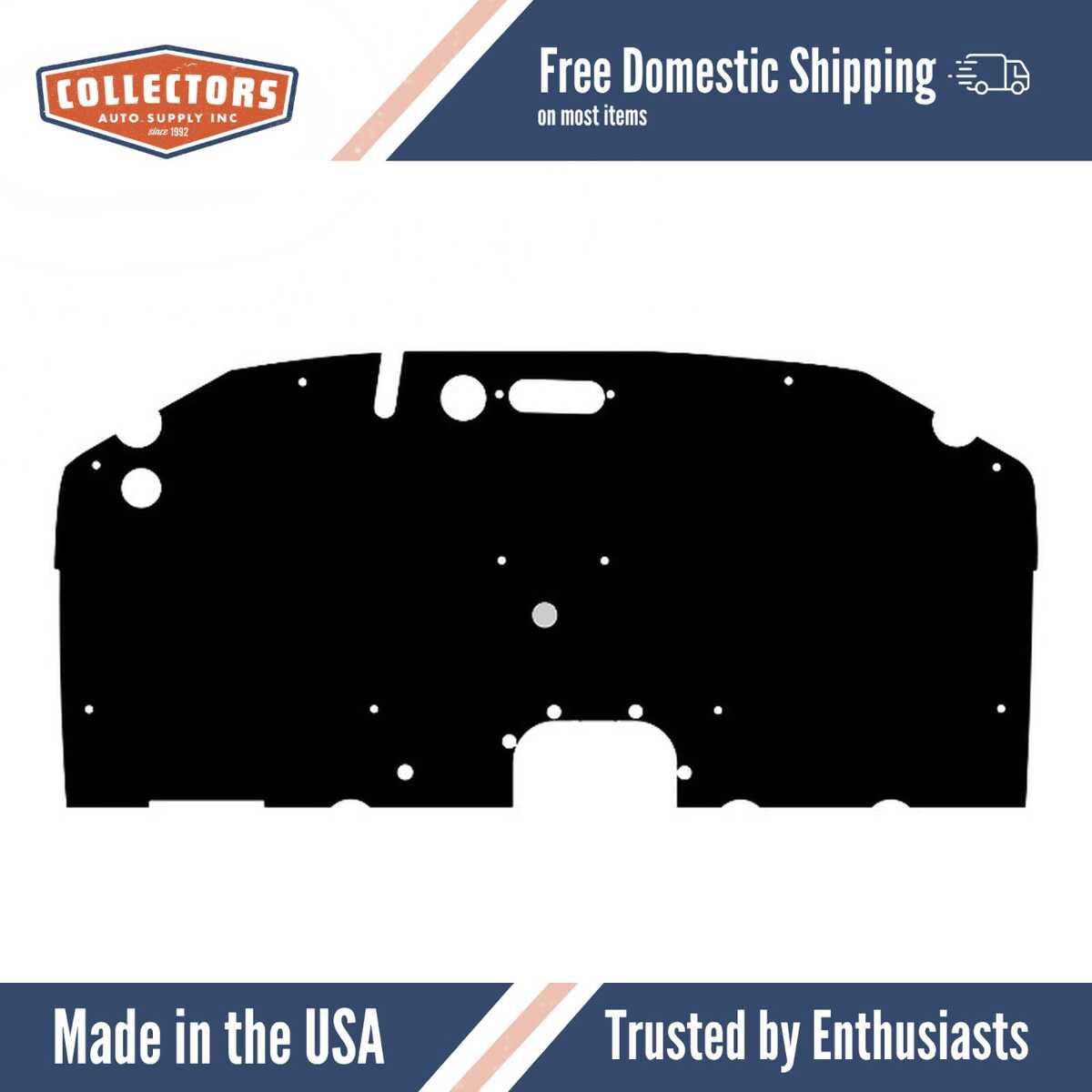 1936 Cadillac Series 70-75 Flat Firewall Insulator