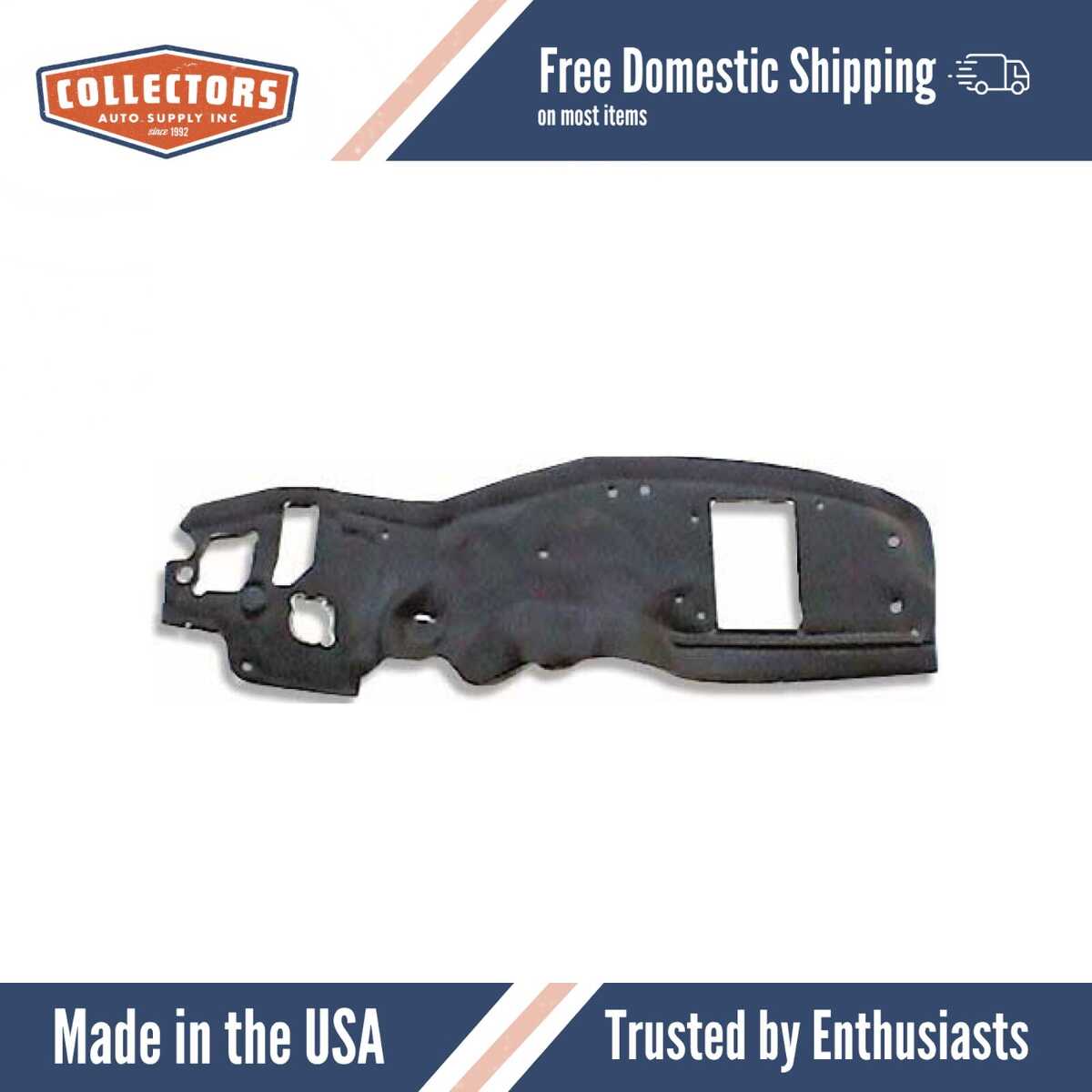 1968-1969 Camaro/Firebird Firewall Insulator AC (Ultra High Def Rubber)