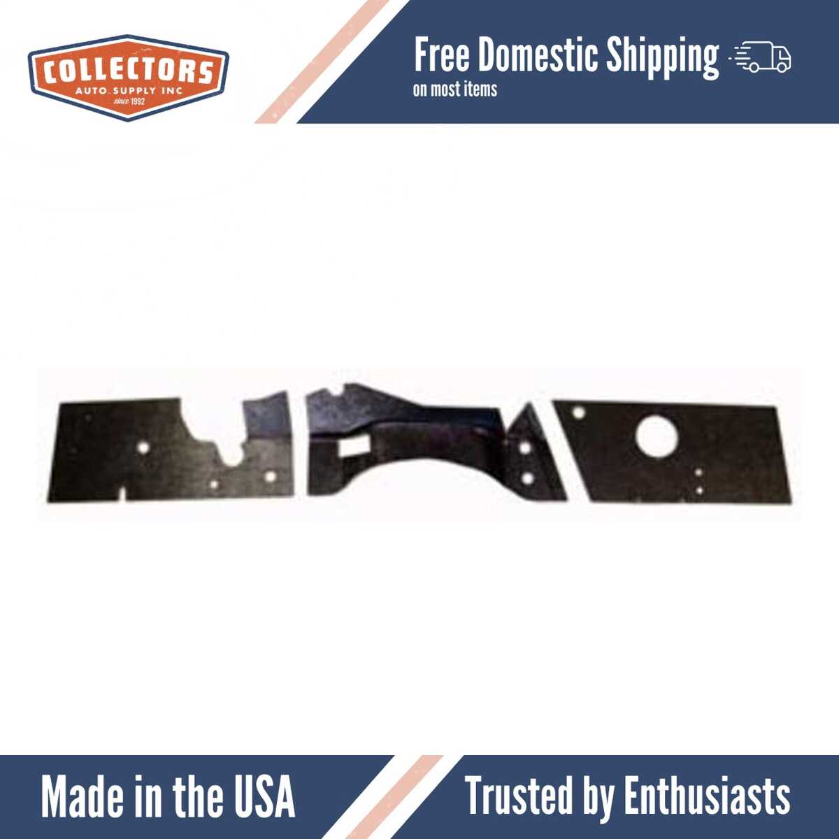 1953-1955 Corvette Firewall Insulator (ABS Plastic)