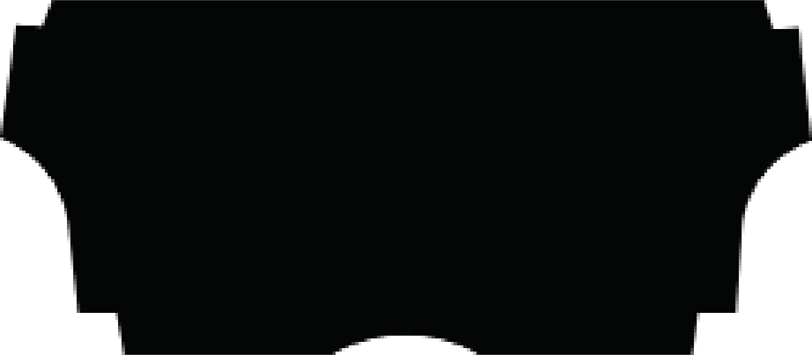 1937-39 Mopar Seat Divider & Step (ABS Plastic)